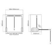 Higold A Series Clothing Hanging Rack