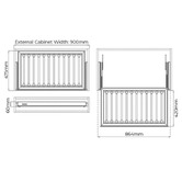 Higold A Series Pull-Out Trouser Rack