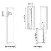 Higold B Series Slide-Out Wardrobe Tie Rack
