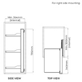 Higold B Series Slide-Out Wardrobe Storage Tray
