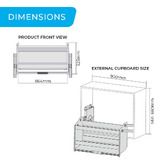 Higold Shearer Pull Down Overhead Cabinet Storage