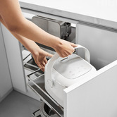 Higold Diamond Magic Corner Pull Out Kitchen Storage