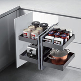 Higold Shearer Magic Corner II Pull Out Kitchen Storage