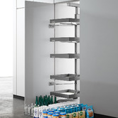 Higold 5 Tray Shearer Galaxy Adjustable Pull Out Pantry Unit