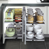 Diamond Magic Corner II Pull Out Kitchen Storage | Temple & Webster