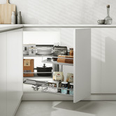 Higold Diamond Magic Corner Pull Out Kitchen Storage