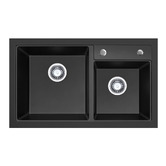 Higold Delta 800mm 1 &amp; &frac12; Granite Kitchen Sink