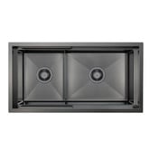Higold Belle Luxe 820mm 1 &amp; &frac12; Stainless Steel Kitchen Sink