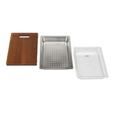 Higold Belle Luxe 820mm 1 &amp; &frac12; Stainless Steel Kitchen Sink