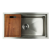 Higold Belle Luxe 750mm Single Stainless Steel Kitchen Sink