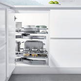 Higold Diamond Corner Swing Out Kitchen Storage