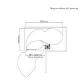 Higold Diamond Pro Swing-Out Kitchen Corner Storage