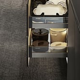 Higold Shearer Crystal Aluminium Pull-Out Kitchen Drawer