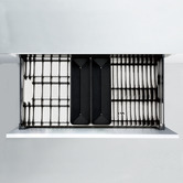Higold Shearer Crystal Carbon Steel Pull-Out Kitchen Drawer