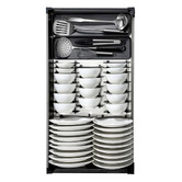 Higold Shearer Crystal Carbon Steel Pull-Out Kitchen Drawer