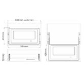 Higold Shearer Crystal Aluminium Pull-Out Kitchen Drawer