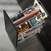 Higold 26.4cm Shearer Crystal Pull-Out Kitchen Cupboard Organiser