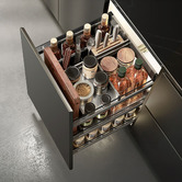 Higold 36.4cm Shearer Crystal Pull-Out Kitchen Cupboard Organiser