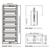 Higold B Series Rotating Wardrobe Shoe Rack