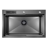 Higold Piniz 750mm Single Stainless Steel Kitchen Sink &amp; Accessories Package