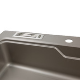 Higold Belle Luxe 800mm Single Stainless Steel Kitchen Sink &amp; Accessories Package