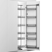 Higold Diamond Pro 12 Tray Open-Out Tandem Pantry Unit
