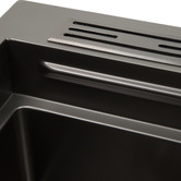Higold Belle Luxe 820mm Double Stainless Steel Kitchen Sink &amp; Accessories Package