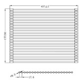 Higold Vante 457mm Stainless Steel Roller Mat