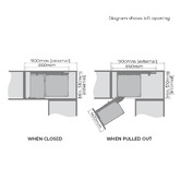Higold Shearer Pro Pull-Out Kitchen Storage