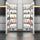 Higold Diamond Pro 10 Tray Open-Out Tandem Pantry Unit