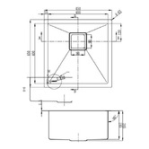 Higold Vante 450mm Single Stainless Steel Kitchen Sink