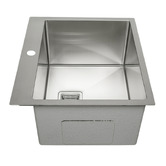 Higold Vante 550mm Single Stainless Steel Deep Kitchen Sink