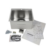 Higold Vante 550mm Single Stainless Steel Deep Kitchen Sink