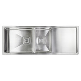 Higold Vante 1200mm 1 &amp; 1/2 Stainless Steel Kitchen Sink with Drainer
