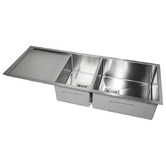 Higold Vante 1200mm 1 &amp; 1/2 Stainless Steel Kitchen Sink with Drainer