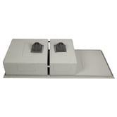 Higold Vante 1200mm 1 &amp; 1/2 Stainless Steel Kitchen Sink with Drainer
