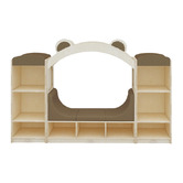 Jooyes Jooyes Kids' 9 Shelf Bookcase with Reading Nook