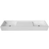 OMVIVO CDesign 1620mm Solid Surface Double Wall Hung Basin