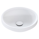 OMVIVO Benna 380mm Round Semi-Inset Basin