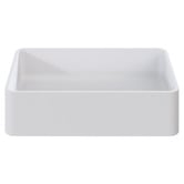OMVIVO Mod 480mm Matte White Above Counter Basin