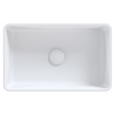 OMVIVO Mod 480mm Matte White Above Counter Basin