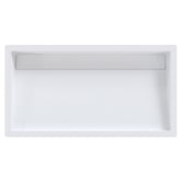 OMVIVO Elba 860mm Matte White Solid Surface Washplane