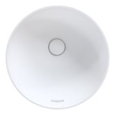 OMVIVO Neve 380mm Round Above Counter Basin with Overflow