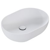OMVIVO Neve 500mm Pill Above Counter Basin with Overflow