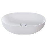 OMVIVO Neve 500mm Pill Above Counter Basin with Overflow