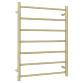 Radiant 600 x 800mm Round Heated Towel Rail