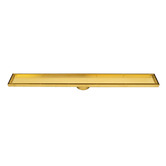 Radiant Tile Insert 100mm Linear Shower Grate With 38mm Outlet