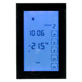 Radiant Premium Glass Vertical Dual Digital Timer &amp; Thermostat