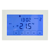 Radiant Premium Glass Horizontal Underfloor Heating Digital Timer &amp; Thermostat