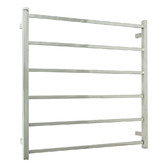 Radiant Non-Heated 800 x 830mm Polished Chrome Square Towel Rail